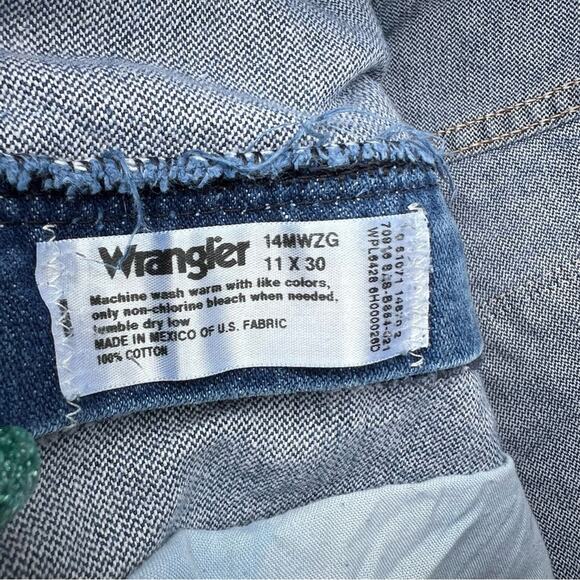 Wrangler 14MWZ high Rise Wedgie Fit Cowgirl Western Jeans 11x30 - Picture 5 of 5